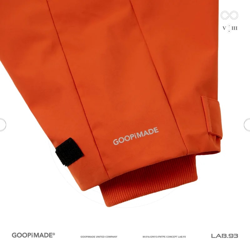 【GOOPiMADE】Pro-Gram Utility Mountain Parka Pumpkin 1