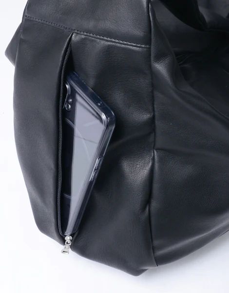 【master-piece】Ark leather ショルダーバッグ L Black Free