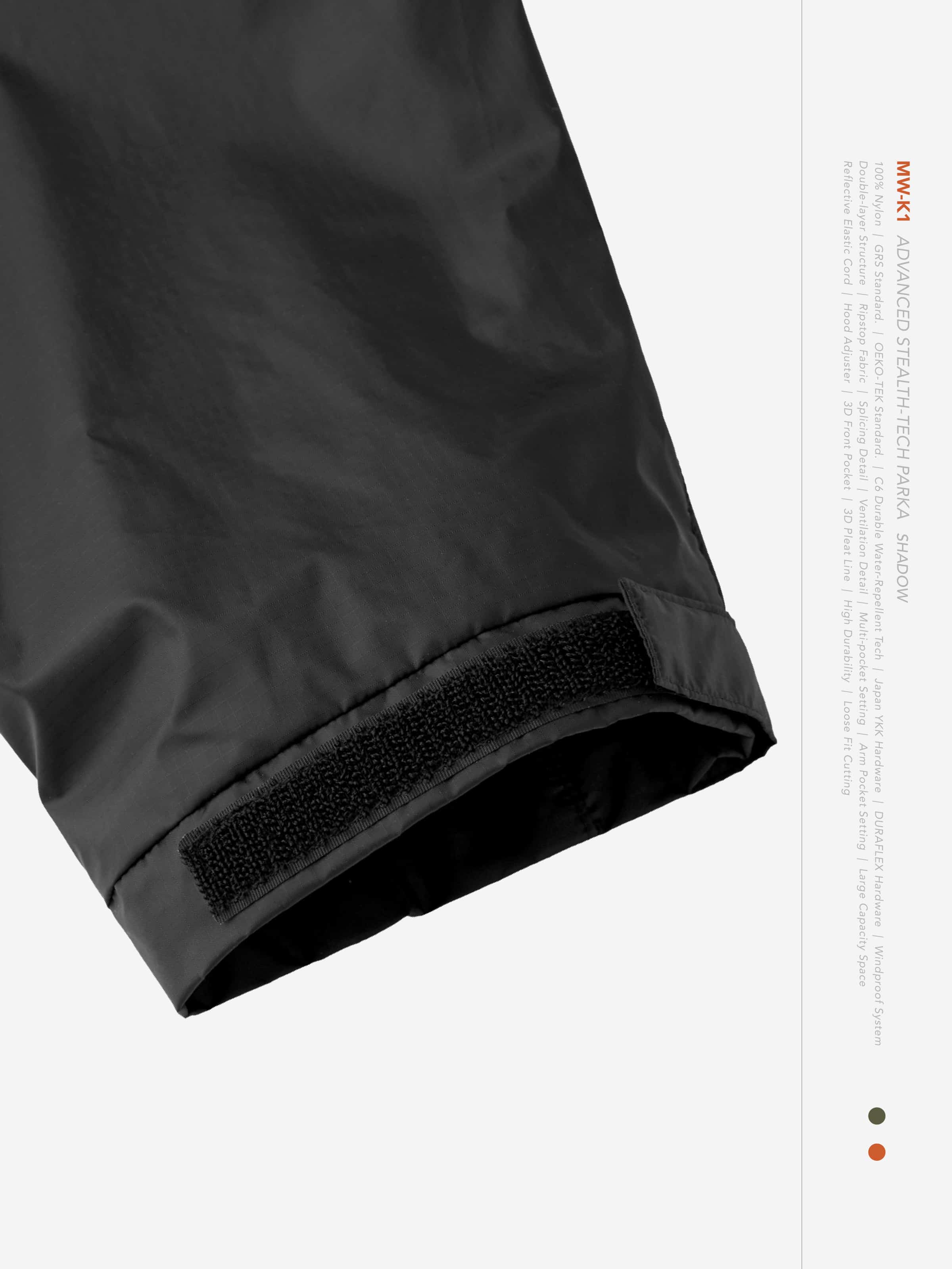 【GOOPiMADE × meanswhile】“MW-K1” Advanced Stealth-Tech PARKA(Shadow) Shadow 1