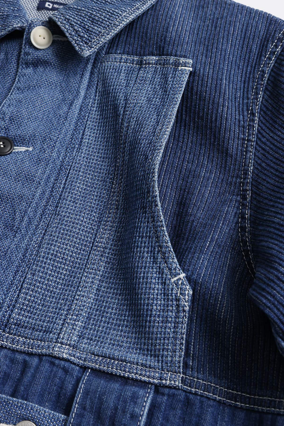 【FDMTL】COVERALL JACKET 3YR WASH INDIGO 2