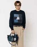【FDMTL×master-piece】FDMTL x master-piece 2WAYトートバッグ NAVY Free