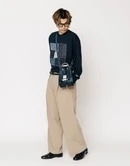 【FDMTL×master-piece】FDMTL x master-piece ドローストリングショルダー NAVY Free