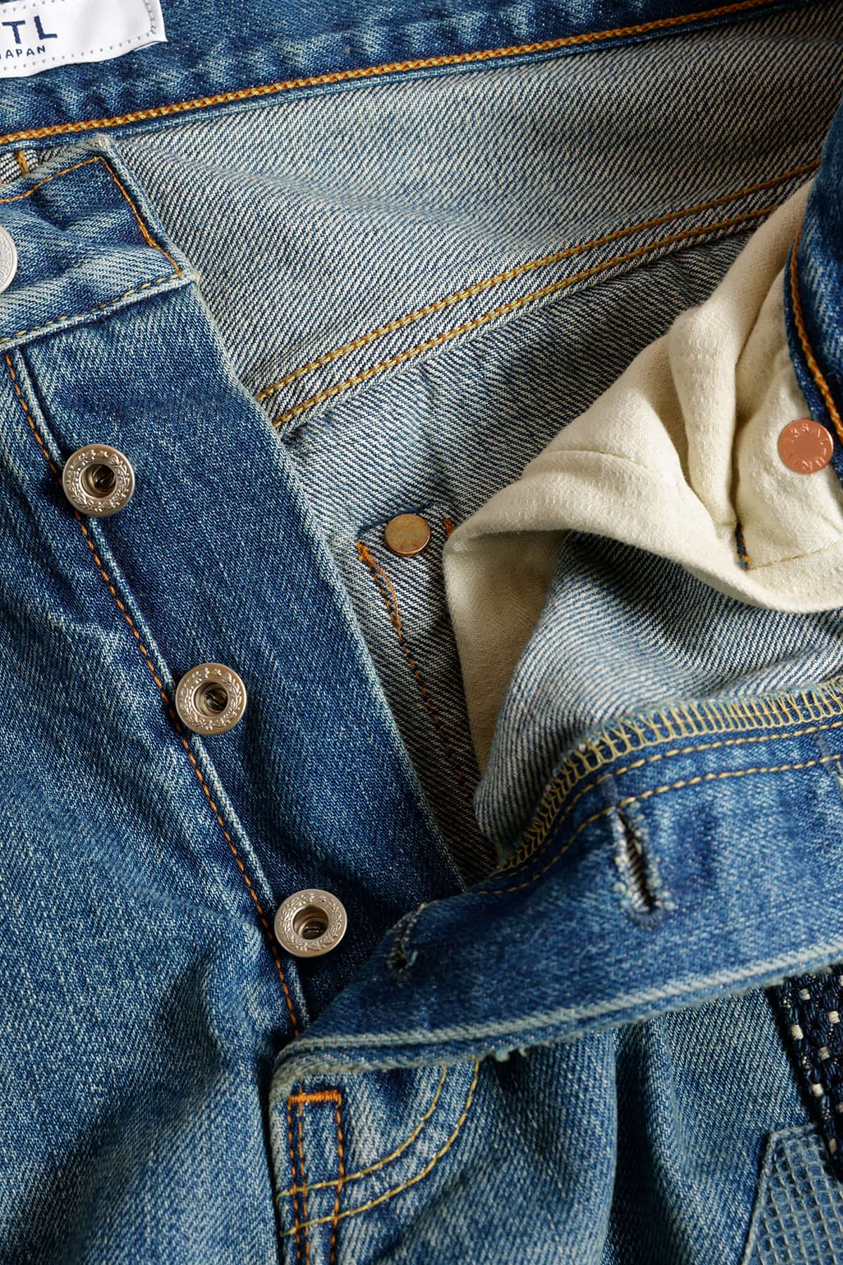 【FDMTL】CLASSIC FIT DENIM CS127 INDIGO 30