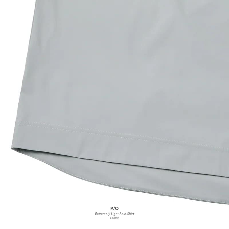 【GOOPiMADE】P/O - Extremely Light Polo Shirt - L-Gray L-Gray 1