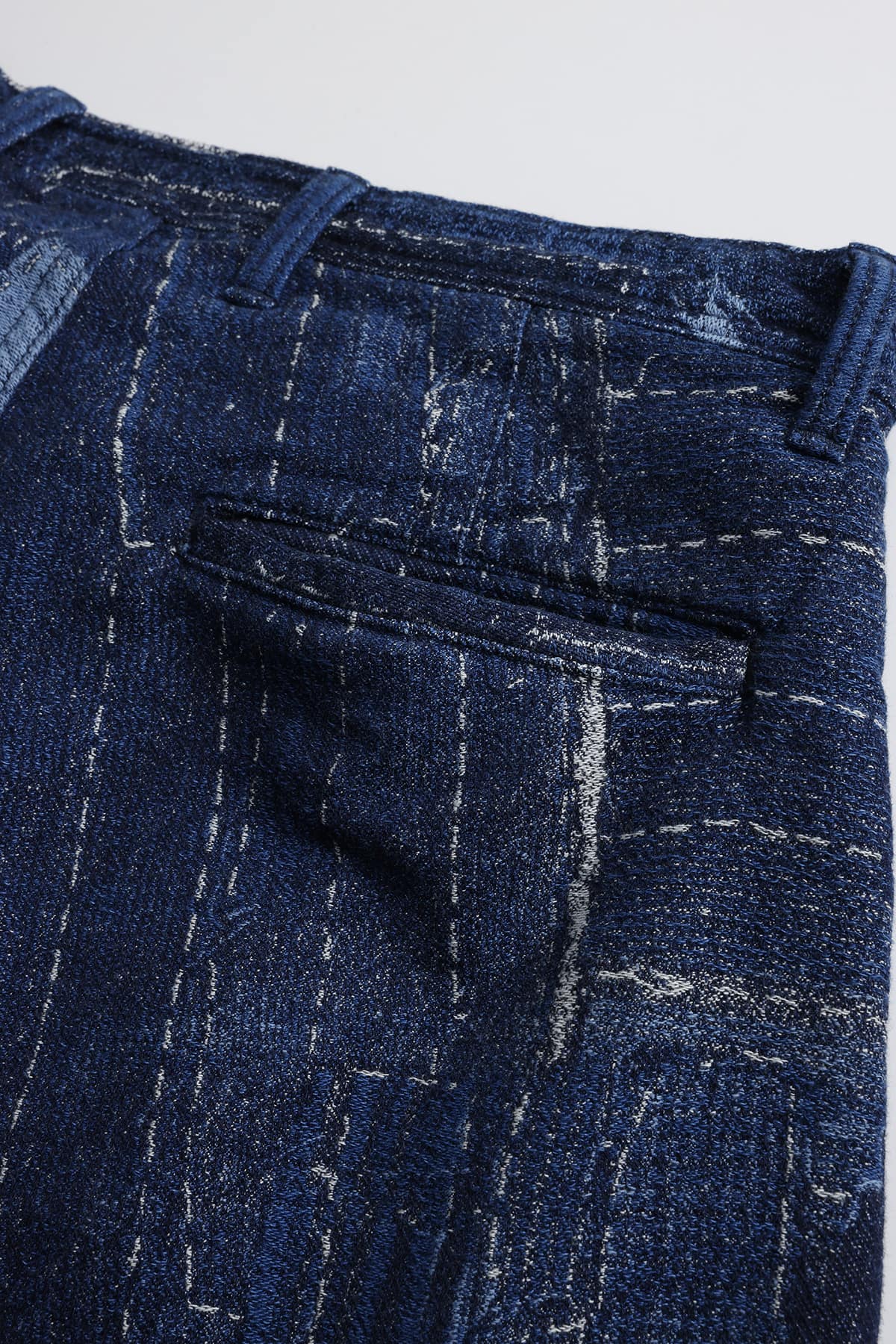 【FDMTL】BORO WIDE PANTS RINSE INDIGO W30