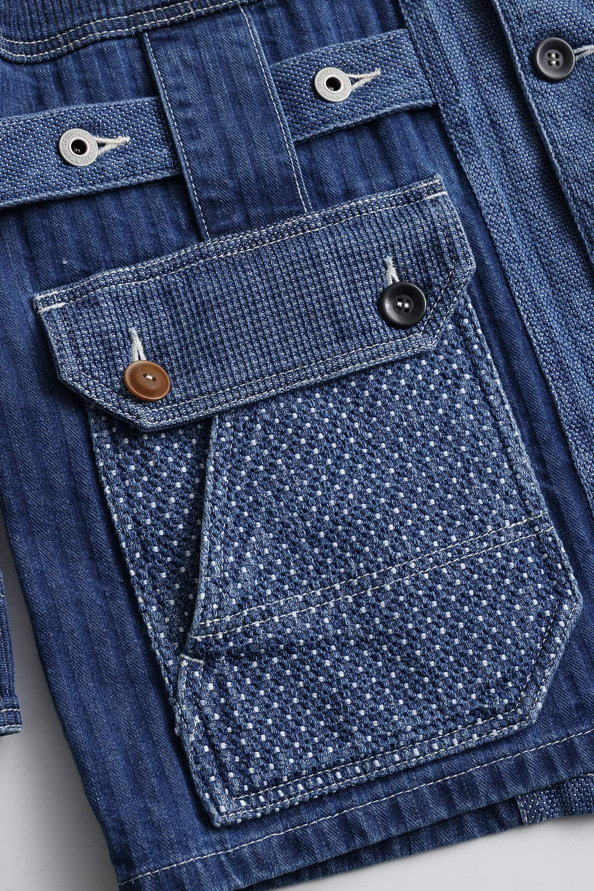 【FDMTL】COVERALL JACKET 3YR WASH INDIGO 2
