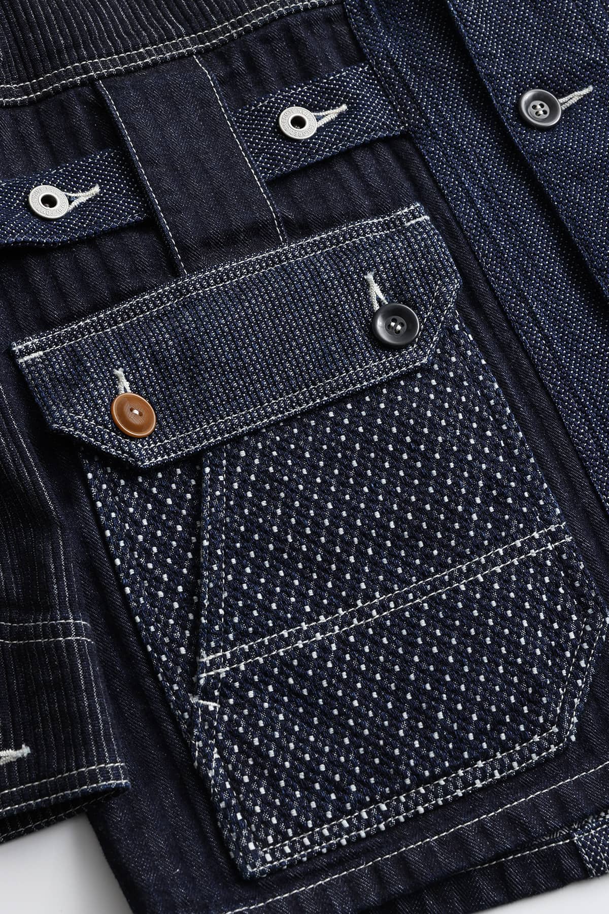 【FDMTL】COVERALL JACKET RINSE INDIGO 2