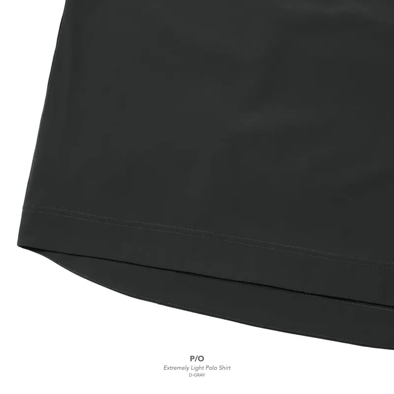 【GOOPiMADE】P/O - Extremely Light Polo Shirt - D-Gray D-Gray 1