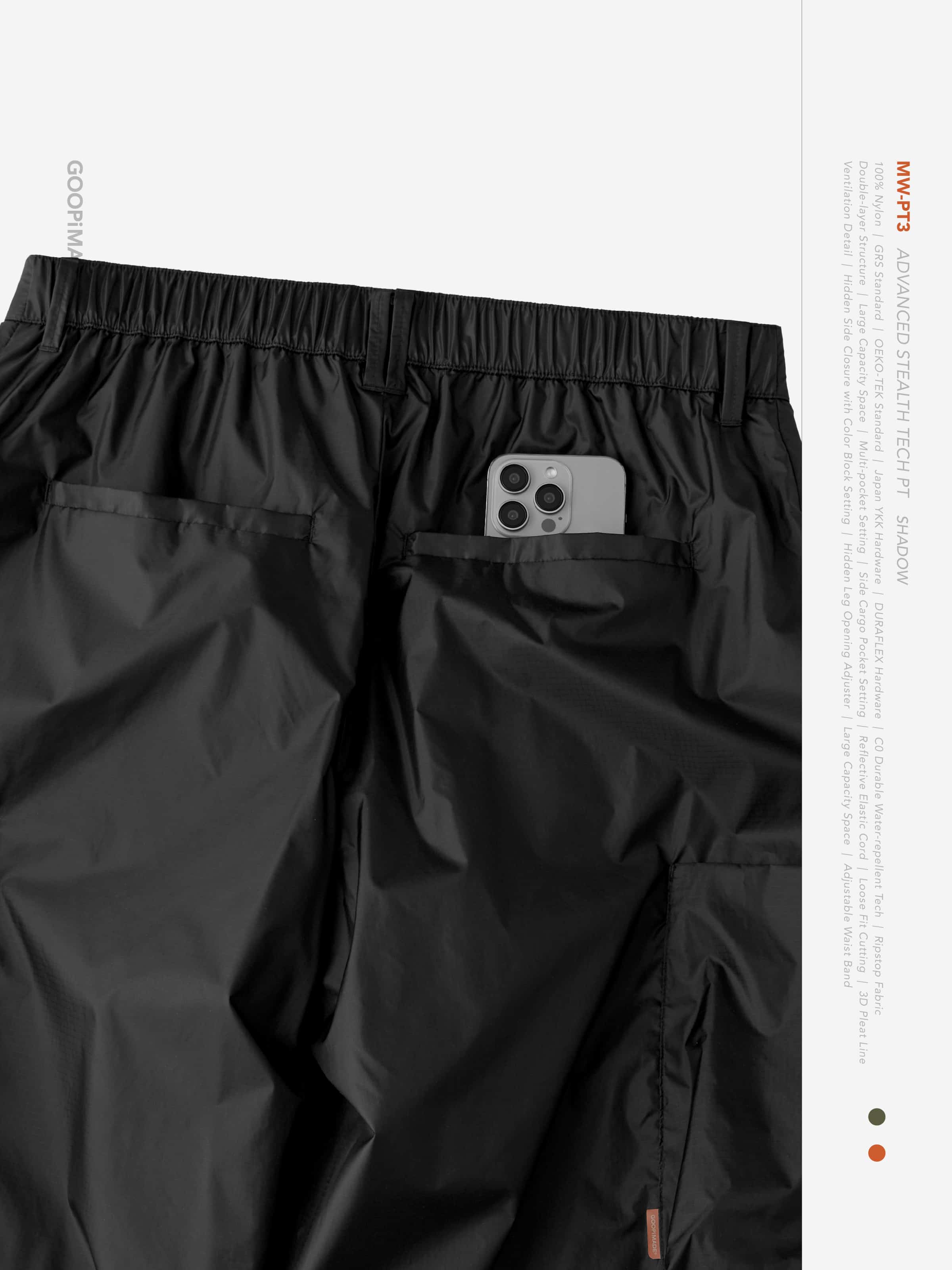 【GOOPiMADE×meanswhile】“MW-PT3” Advanced Stealth Tech PT - Shadow Shadow 1