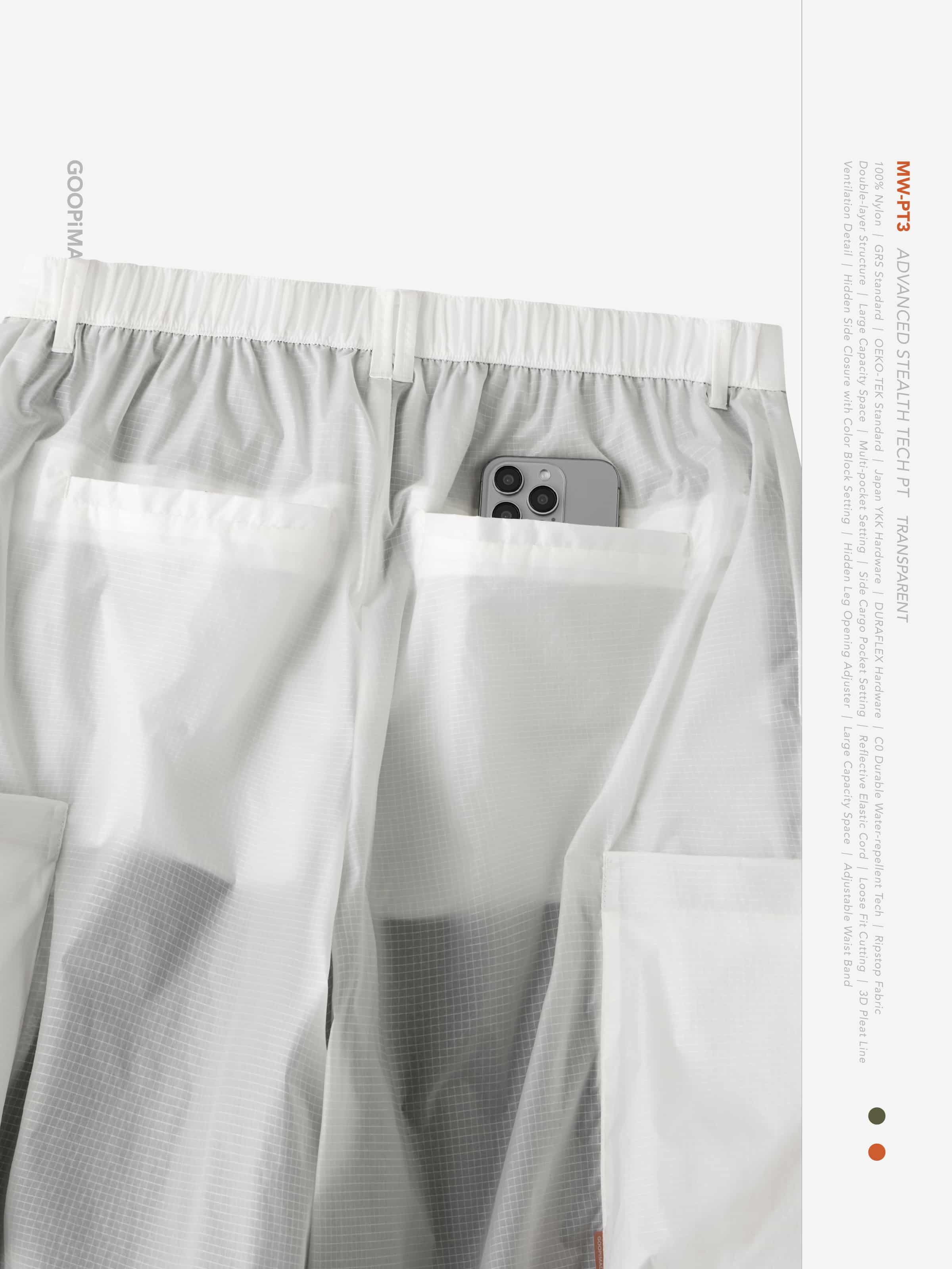 【GOOPiMADE×meanswhile】“MW-PT3” Advanced Stealth Tech PT - Transparent Transparent 1