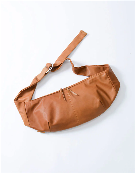 【master-piece】Sash Leather「M」(Camel) Camel Free