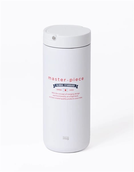【master-piece × thermo mug】LANTERN BOTTLE (WHITE) WHITE Free