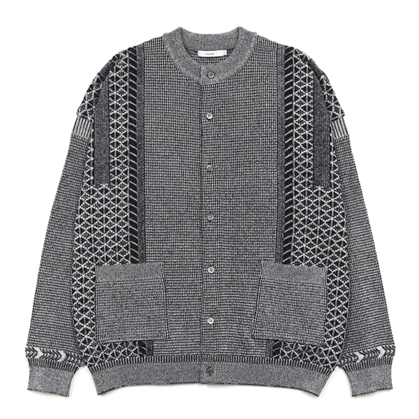 THE SHISHIKUI Mix cardigan / C.GRAY シシクイ THE SHISHIKUI