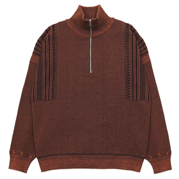 OUAT  ZIP KNIT 美品　サイズ2 OUAT（オーユーエーティー）の「META ZIP KNIT（ニット/セーター