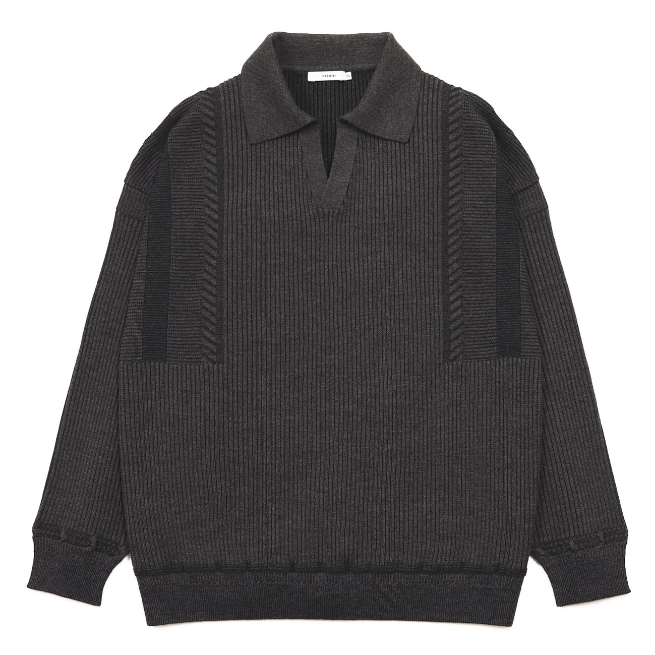 【YASHIKI】Setsuen  Skipper Knit (BROWN) BROWN 1