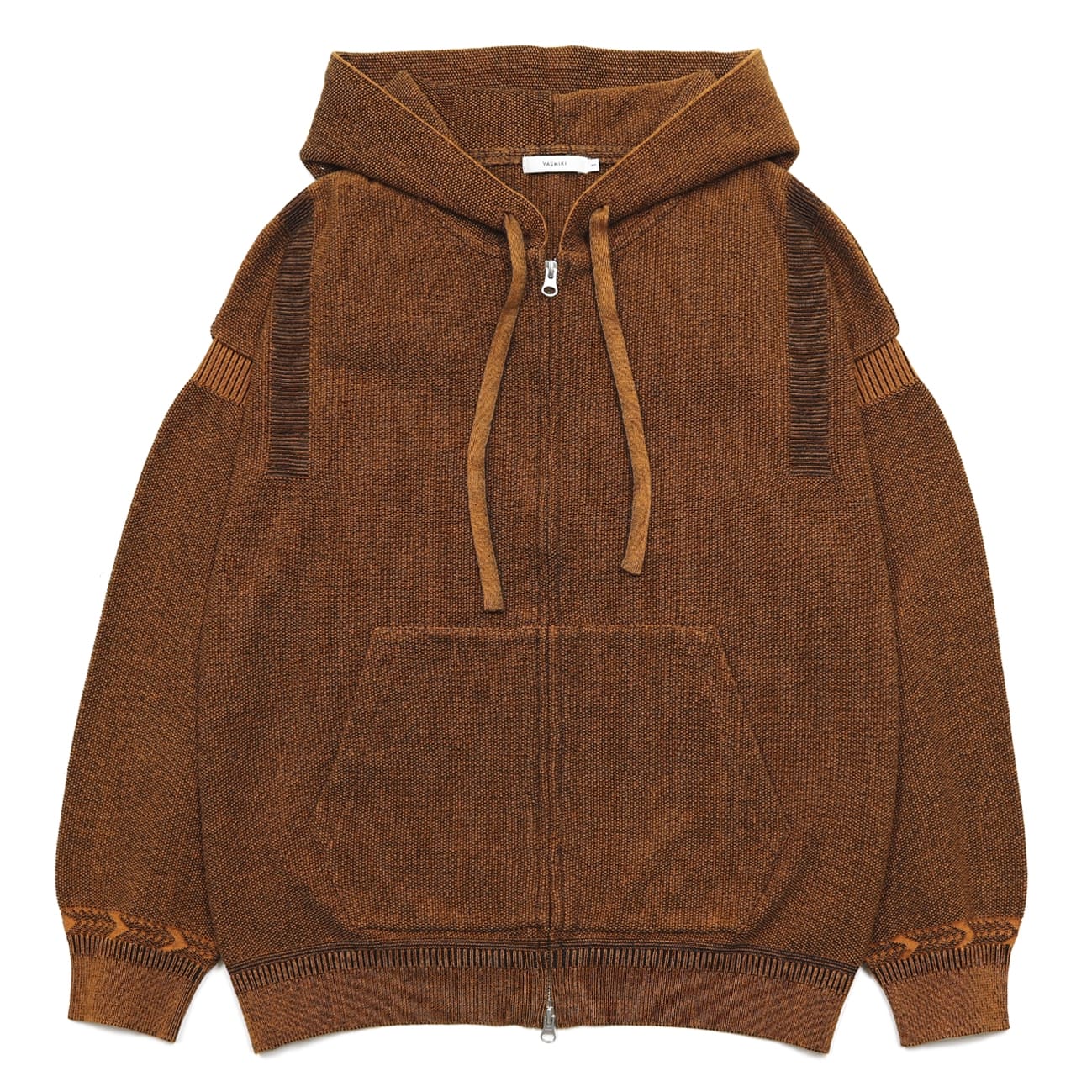  【YASHIKI】Senshun Zip Hoodie (ORANGE) ORANGE 1