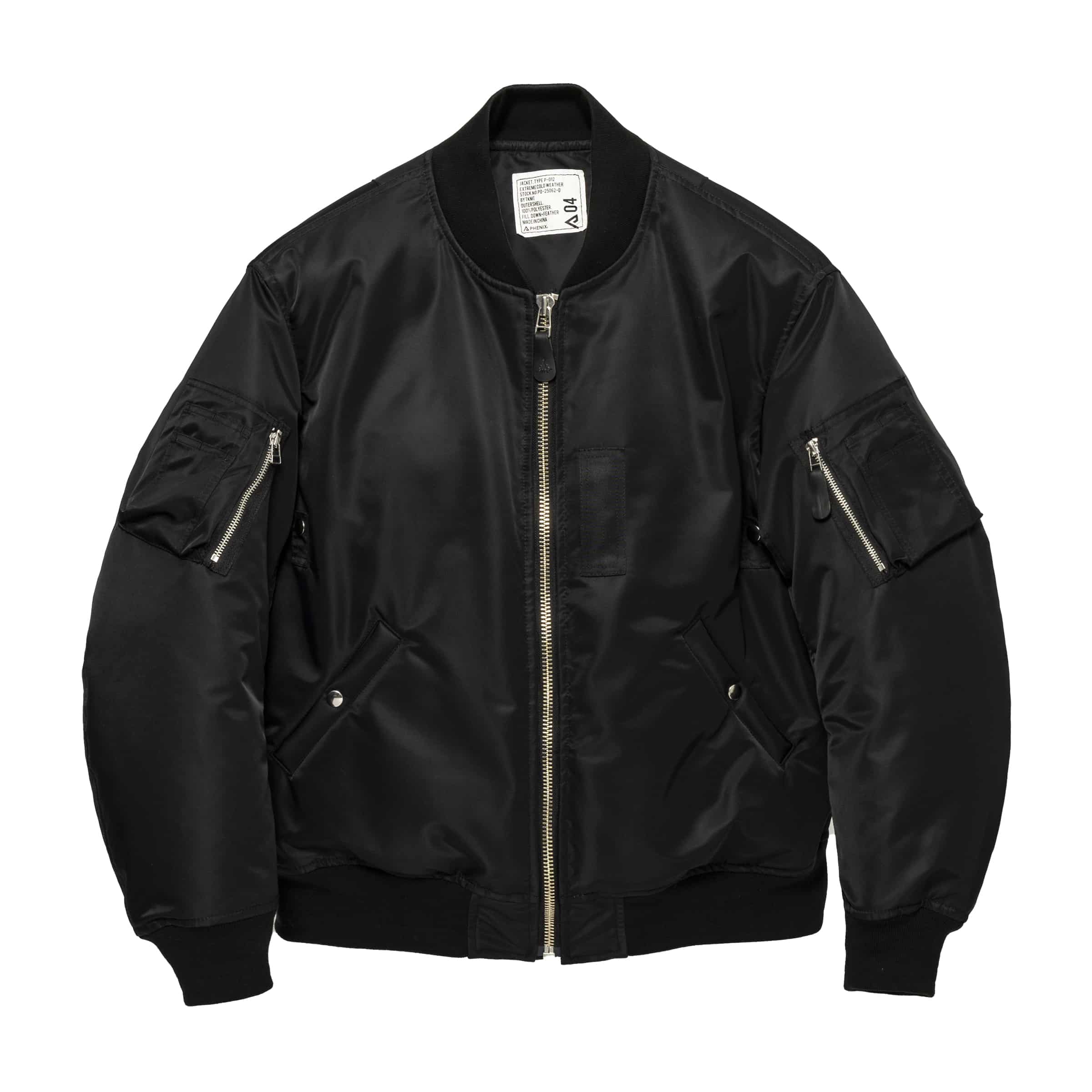 PHENIX】JACKET, TYPE P-0012 (BLACK)(02 BLACK)｜ MSPCプロダクト