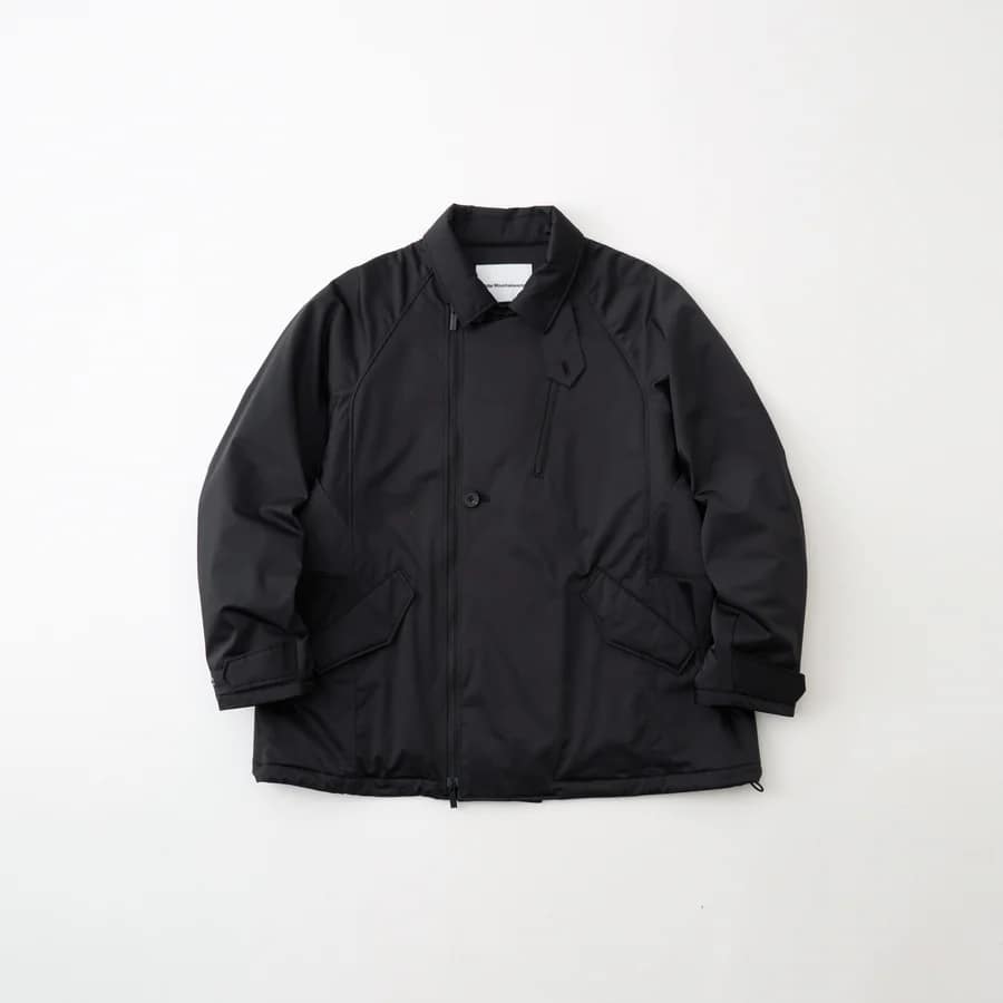 【White Mountaineering】WINDSTOPPER RAGLAN BLOUSON (BLACK)