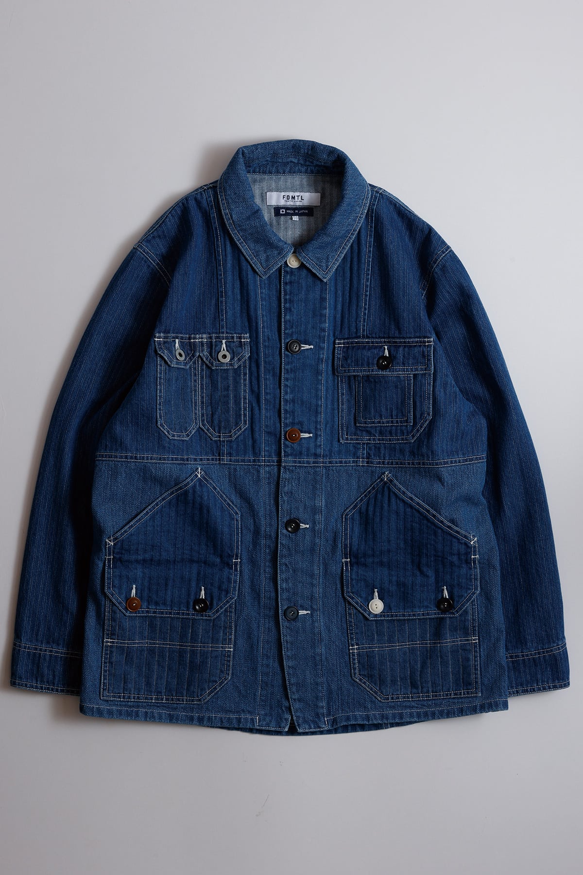 【FDMTL】PACHWORK COVERALL JACKET 3YR WASH