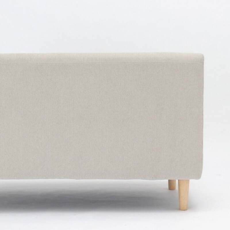 ワッフルLDベンチ グレー×グリーン