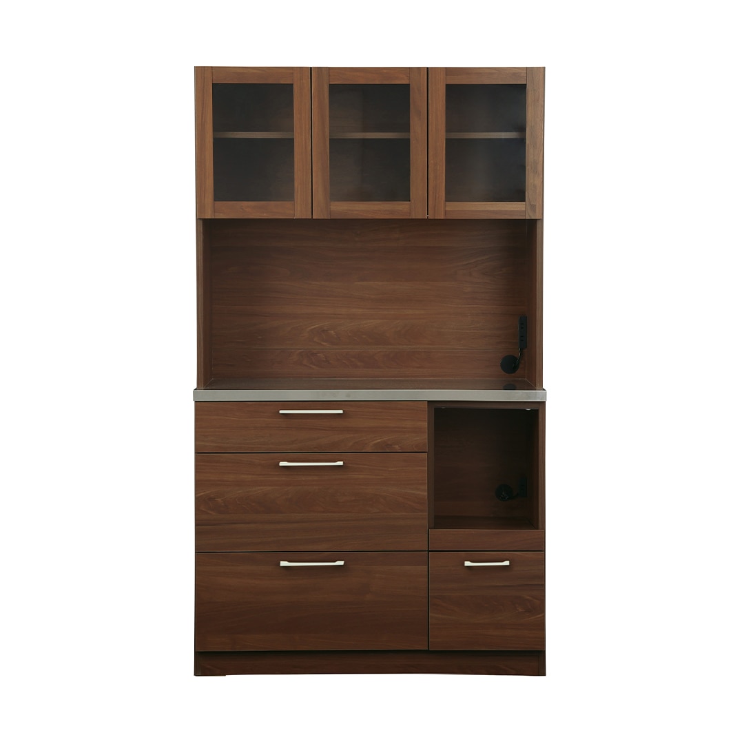 リンツ 110オープンボード ブラウン×取っ手ホワイト