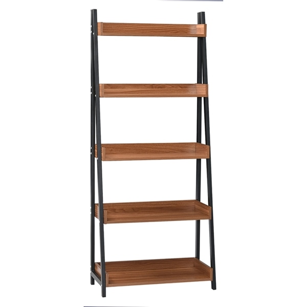 【マーキュリー】ラック5段 ブラウン