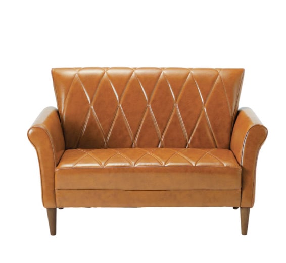 【受注生産納期2週間ほどでお届け】クルーソファ2P クレイ