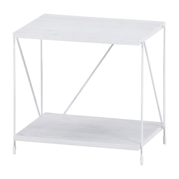 EZBOワイヤーラック2段幅40cm WH