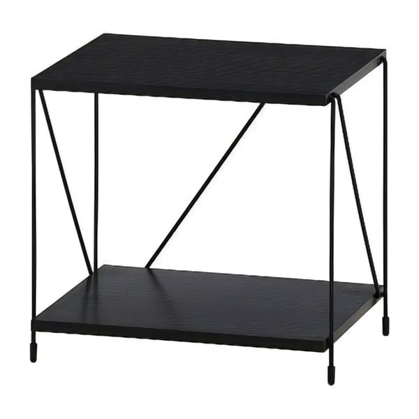 EZBOワイヤーラック2段幅40cm BK