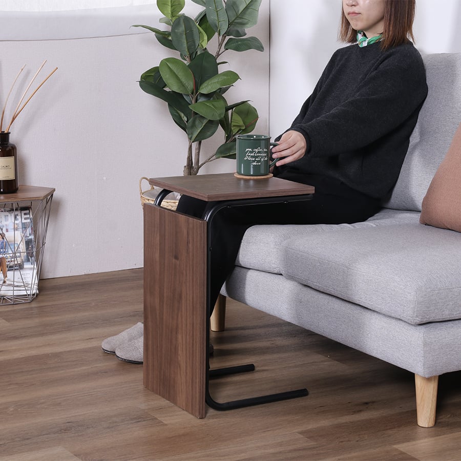 EZBO 2WAYテーブルS ブラウン