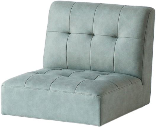  SF-3619GR キルトLD 1Pソファ グリーン