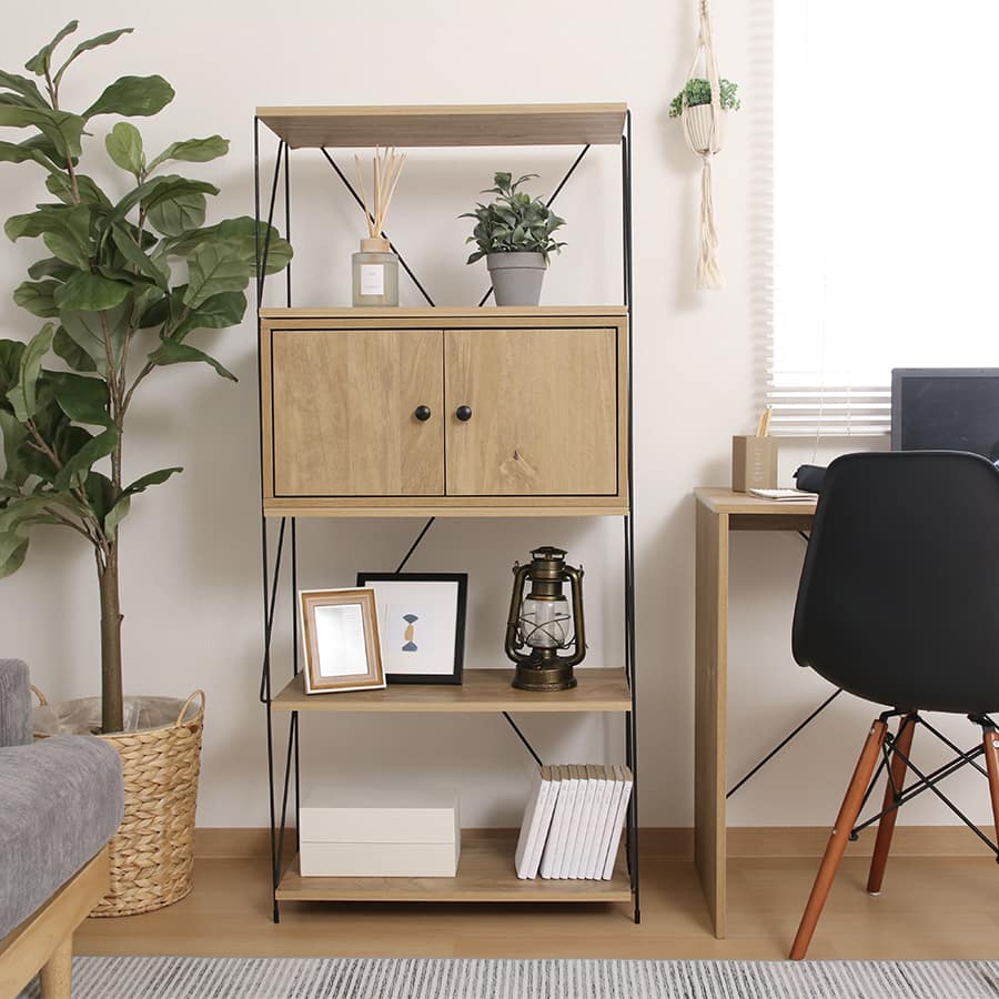 EZBO コネクトボックス扉付き ナチュラル