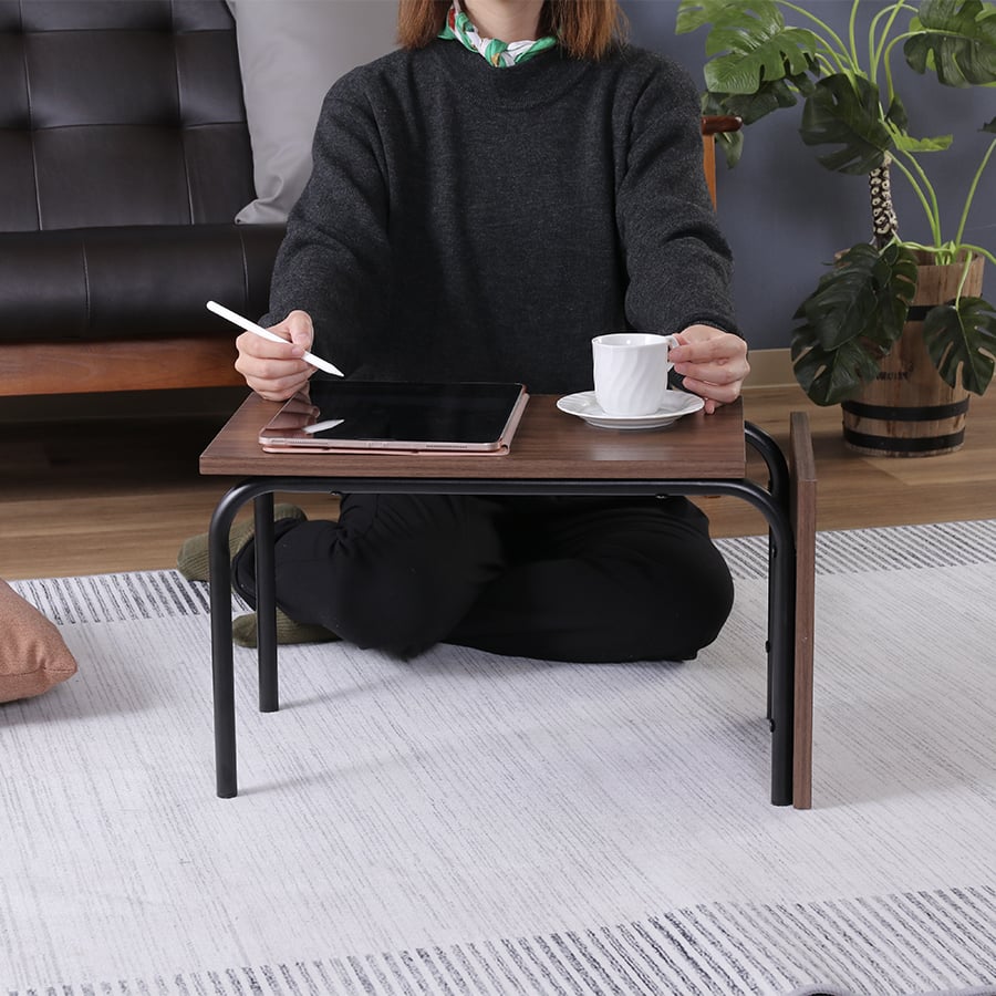 EZBO 2WAYテーブルS ブラウン