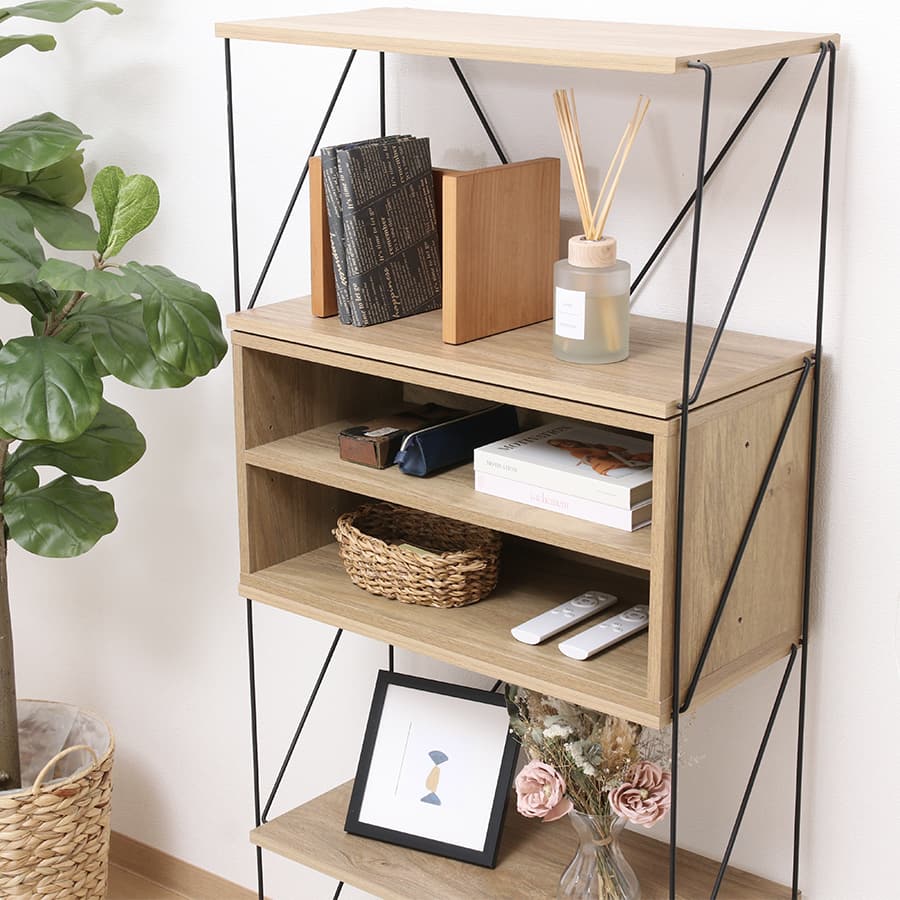 EZBO コネクトボックス棚付き ナチュラル