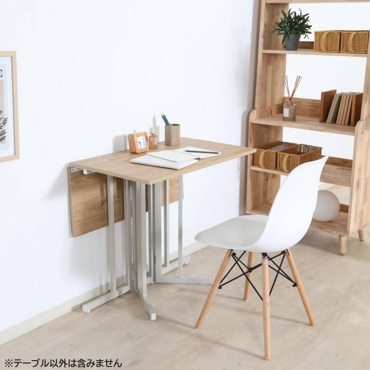 51287 両バタマルチテーブル幅80cm BR BR
