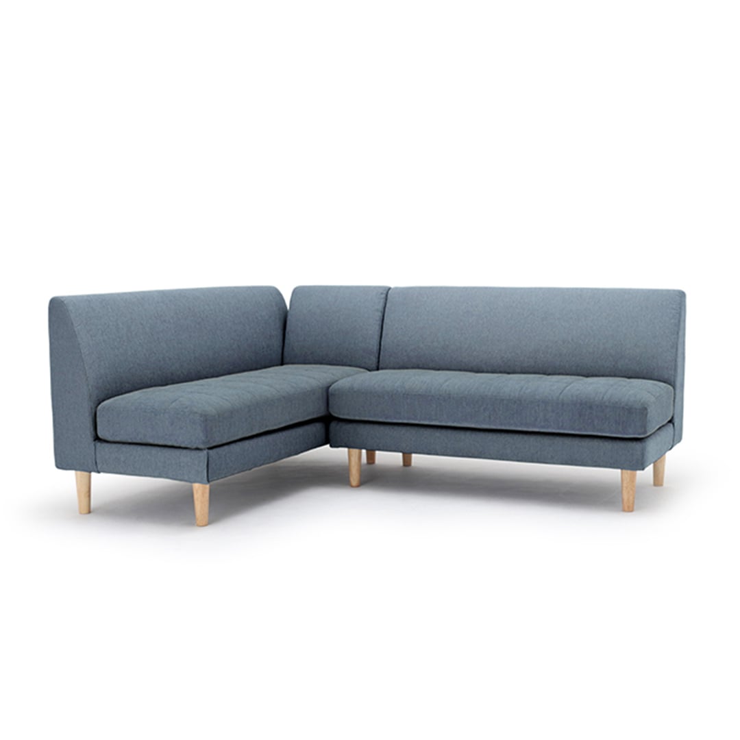 ワッフルLDベンチ グレー×グリーン