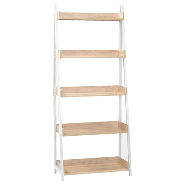 【マーキュリー】ラック5段 ナチュラル