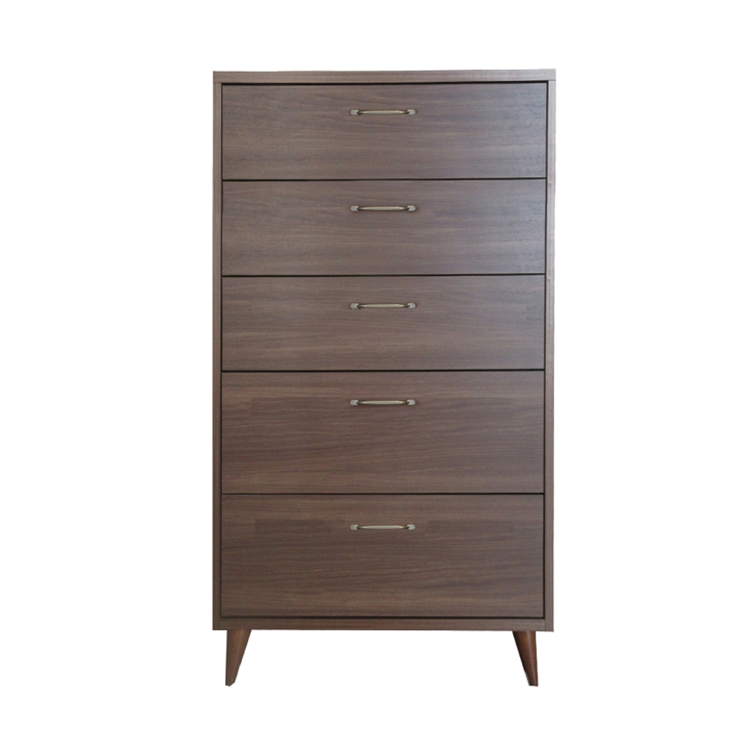 アクアライト M-605チェスト ブラックウォルナット