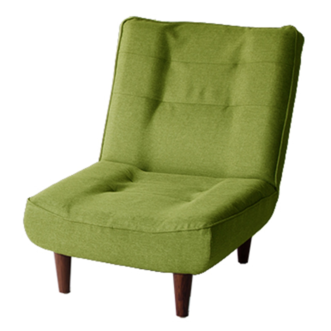 ハイバックソファ 1人掛け(タスク生地) GRN