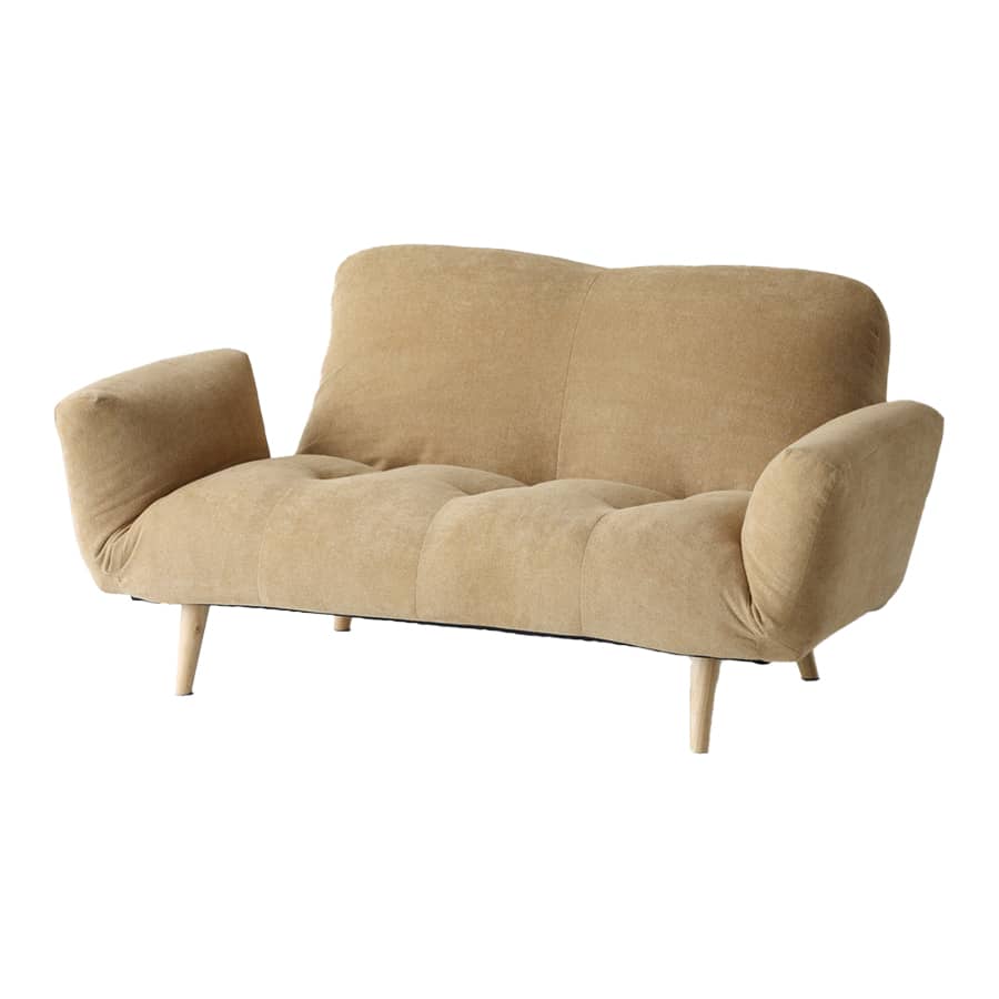 カウチソファ イエロー