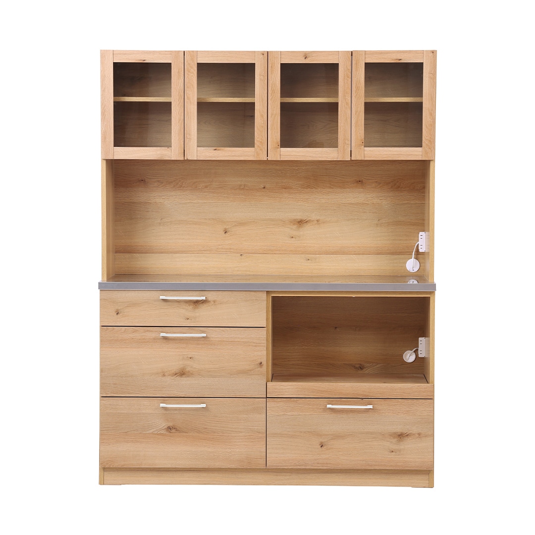 ナチュラル×取っ手ホワイト