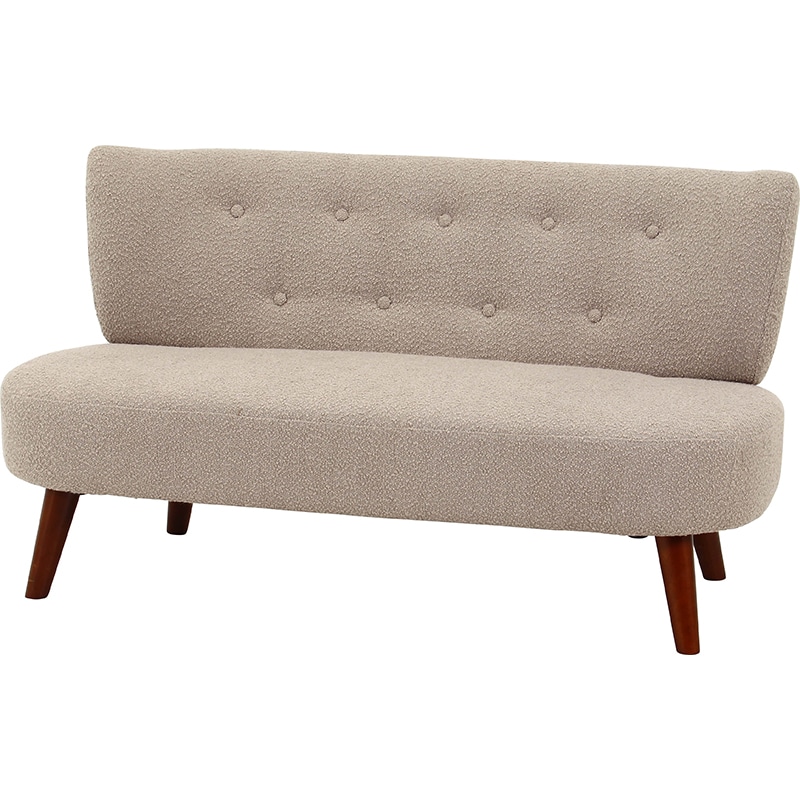 ブークレ二人掛けソファ