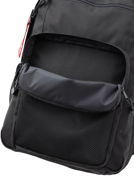 【MILK FED】W ZIP BACKPACK ［定番］BK