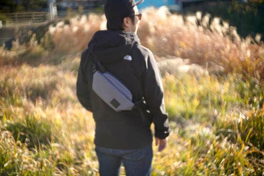 【SIMCLEAR】TSUNAGU BAG　RUNNER2.0 　GY