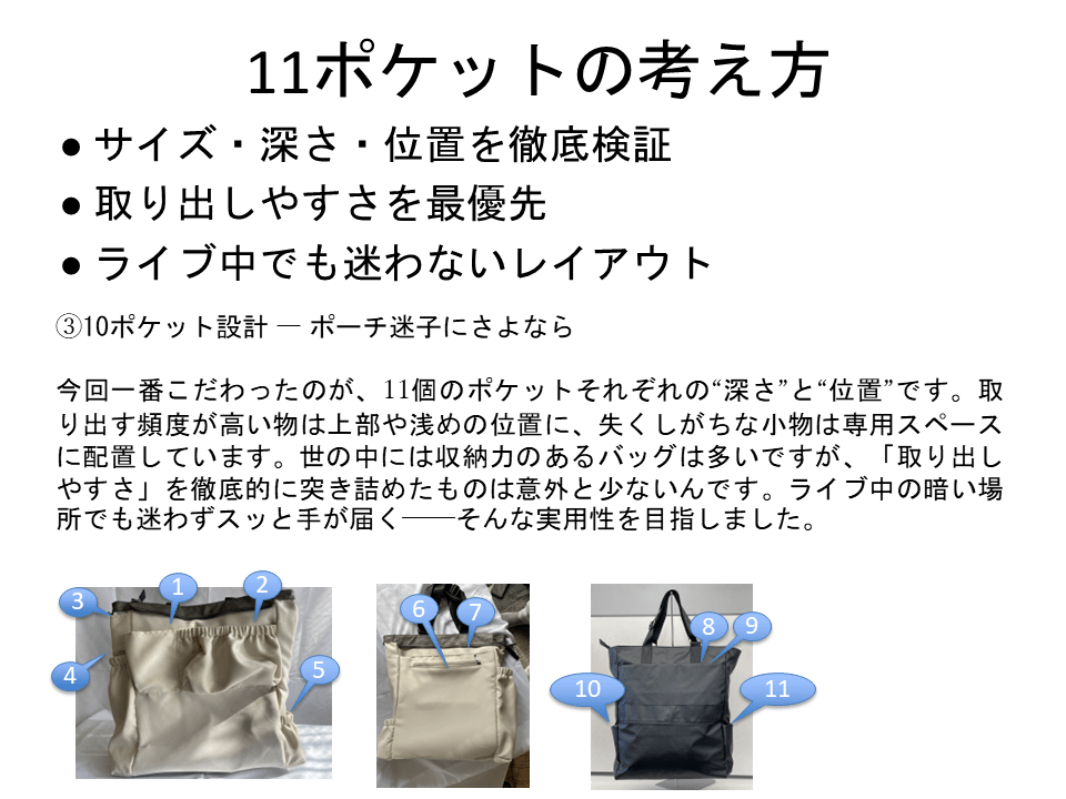 大人の推し活バッグ登場！「oshi-goto BAG」シエル　クロ
