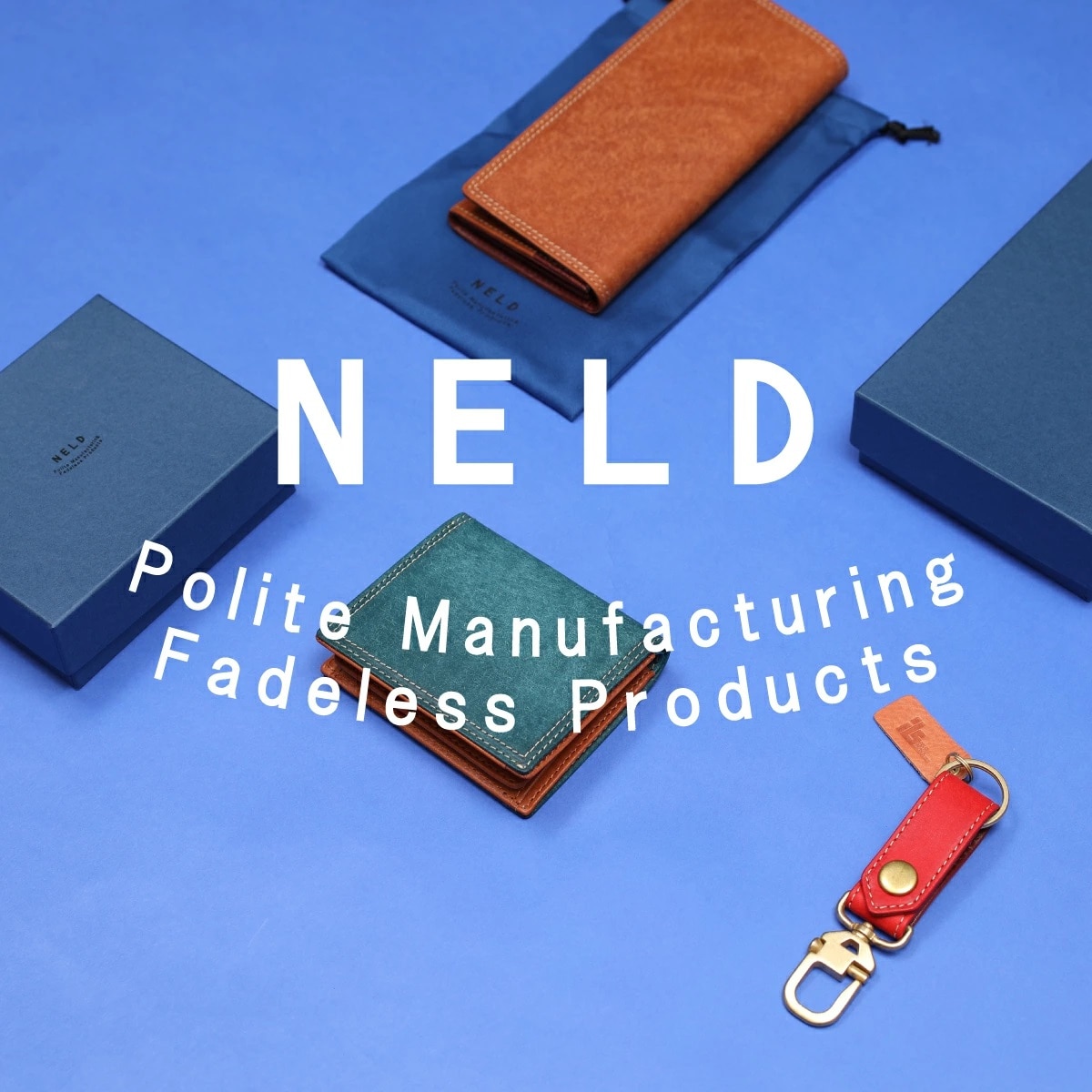 ils×neld 長財布 キャメル