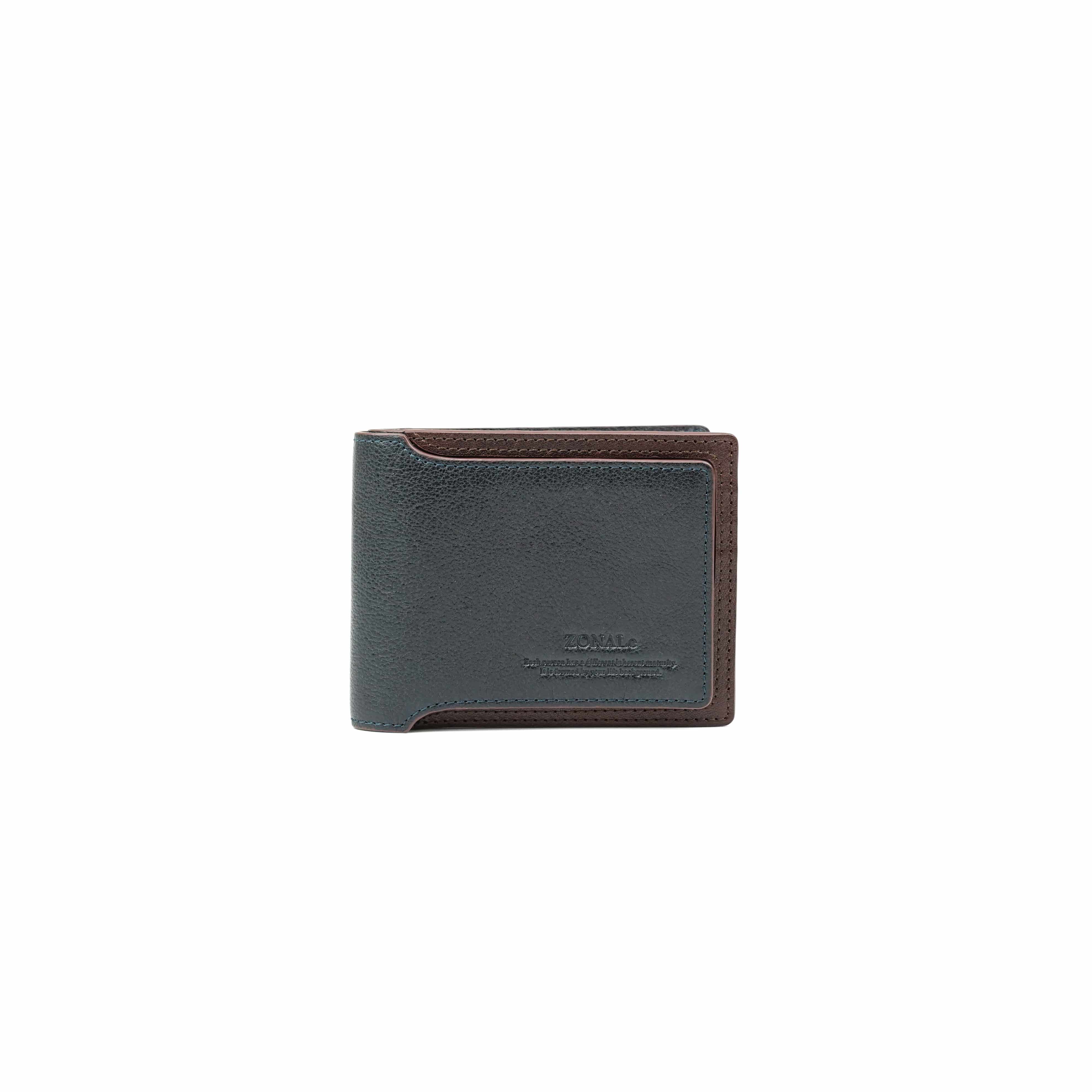 【ZONALE ORLO 二つ折り財布】ネイビー 31225 ＮＶ　紺