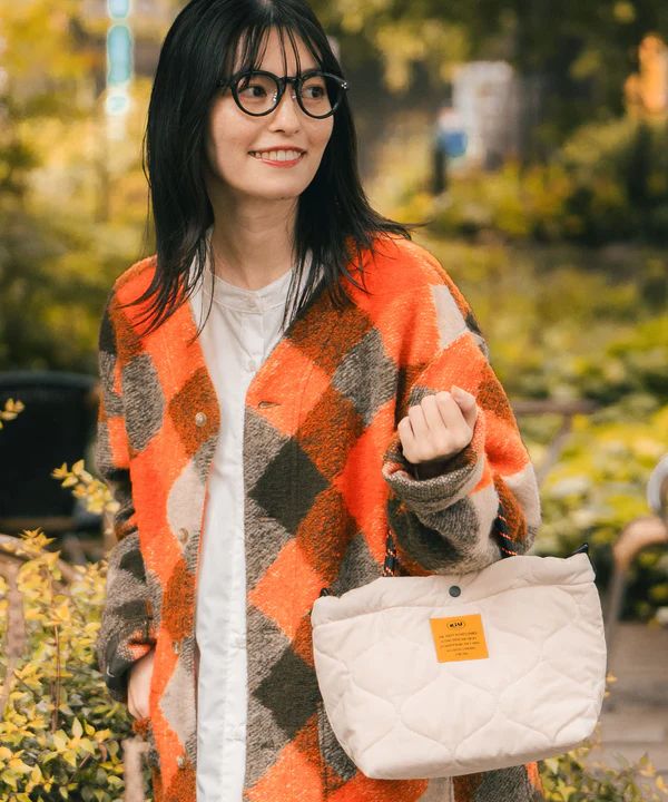 KIU パデッドトートバッグミニ　K386　クロ