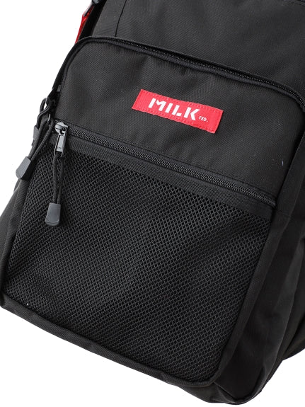 【MILK FED】W ZIP BACKPACK ［定番］RD