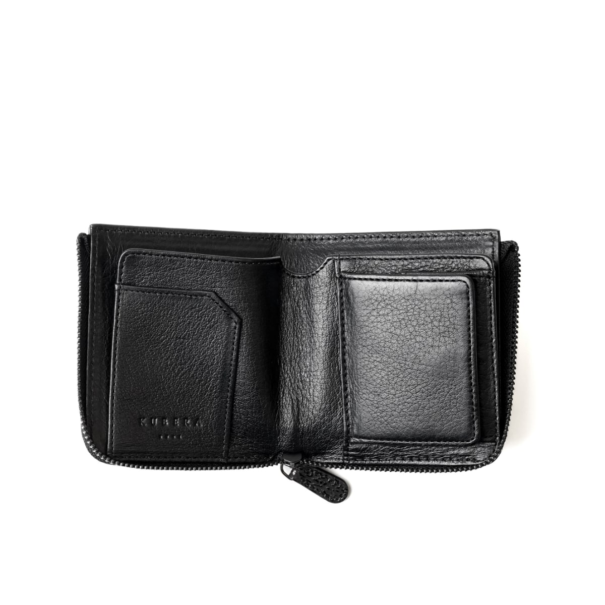 KUBERA MINI (クベラ　ミニ）　コンパクト財布〈クロムエクセル〉BK